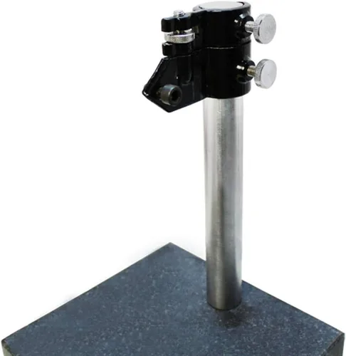 Vista 3 de Placa de soporte para comparador de control de superficie de granito, base de 6" x 6" x 2