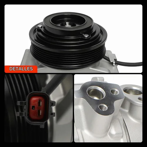 Vista 9 de A-Premium Compresor de aire acondicionado AC con embrague Compatible con Jeep Grand Cherokee 2011-2021 y Dodge Charger 2011-2013, Durango 2011-2015