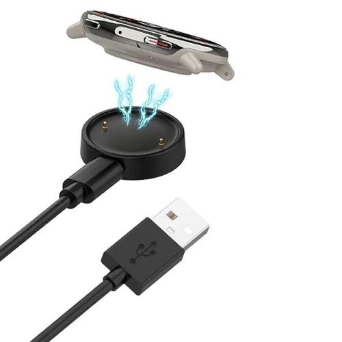 Vista 6 de [Paquete de 2] Cargador compatible con Amazfit Bip 6/Active 2, cable de carga de repuesto para reloj inteligente Amazfit Active 2/Bip 6, 3.3