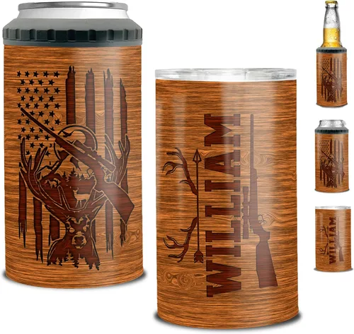 Vista 9 de Dorris A Day At The Beach Restore The Soul Can - Vaso enfriador de latas con nombre personalizado 4 en 1 con aislamiento de 16 onzas con tapa, Playa