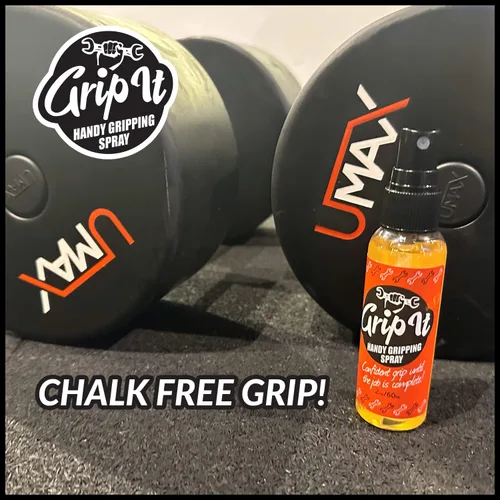 Vista 4 de Grip-iT - Spray de agarre de mano mejorado, agarre de poste y agarre de tenis - Reemplazo de tiza líquida - Complementa tu cinta de agarre de tenis