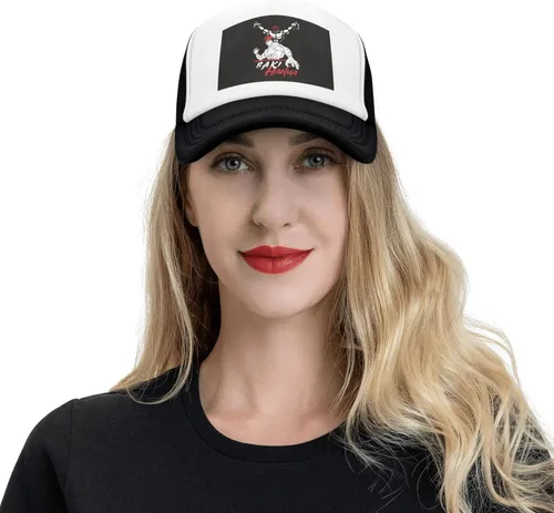 Vista 6 de TRUFEX Baki The Grappler Mesh Baseball Cap Men Women Summer Adjustable Breathable Hats Quick Dry Casual Cool Trucker Dad Hat Black