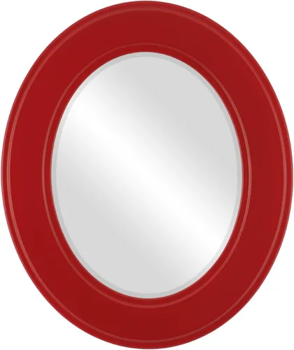 Vista 19 de ovalandroundmirrors. com Oval Espejo biselado en un estilo Montreal champaña Oro marco