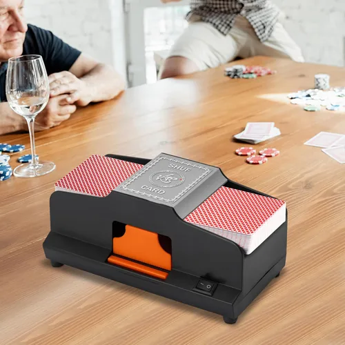 Vista 5 de Barajador automático de tarjetas, máquina barajadora eléctrica