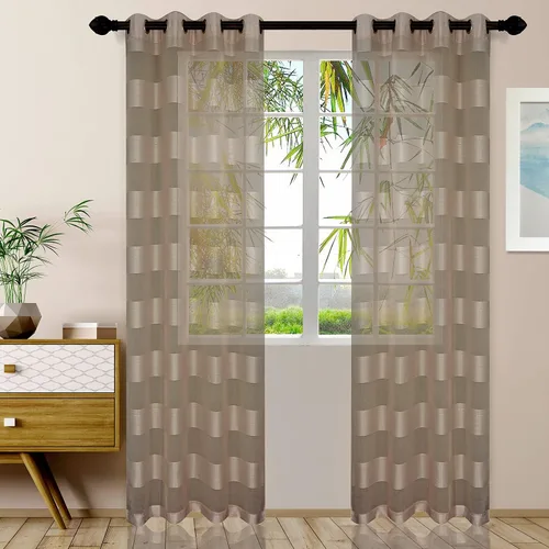 Vista 9 de Superior Dalitso - Cortinas traslúcidas de cuerda, detalles de ventana, cuerda trenzada, rayas, texturizadas, tradicionales, modernas, diseño