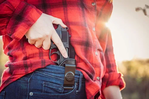Vista 7 de Maxx Carry Compatible con/repuesto para funda de pistola de cuero IWB compatible con Sig Sauer P365-XMACRO