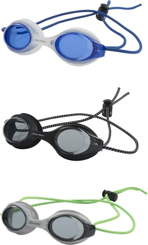 Vista 8 de Dolfin Gafas de natación para adultos – Bungee Racer con protección antivaho y antifugas