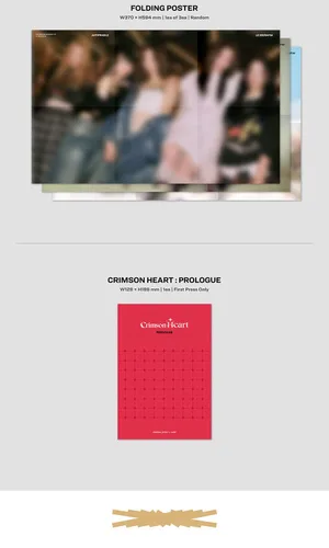 Vista 7 de (Pre-Order Benefit) LE SSERAFIM ANTIFRAGILE 2nd Mini Album ( VER.3 )+1ea Store Gift Photo Card K-POP SEALED