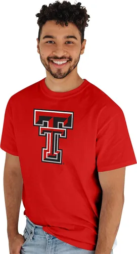 Vista 18 de Blue 84 Camiseta NCAA para hombre, icono de color del