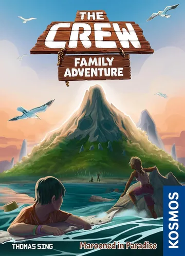 Vista 2 de The Crew: Family Adventure - Varados en el Paraíso: The Crew - Aventura Familiar Thames & Kosmos Juego de Cartas Cooperativo Noche