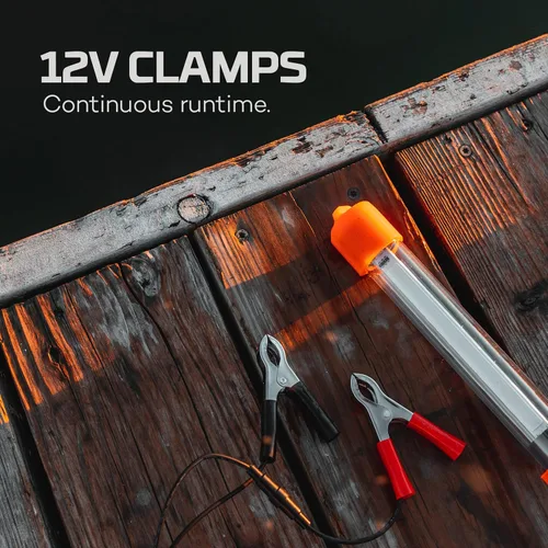 Vista 4 de NEBO Luz de Pesca Submarina LED y Luz de Muelle; IPX8 Impermeable; Luz de Pesca Nocturna para Crappie
