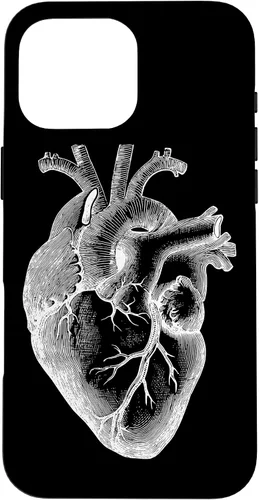 Vista 19 de Anatomical Human Heart Doctor Gift Heart Anatomy Case for iPhone 17
