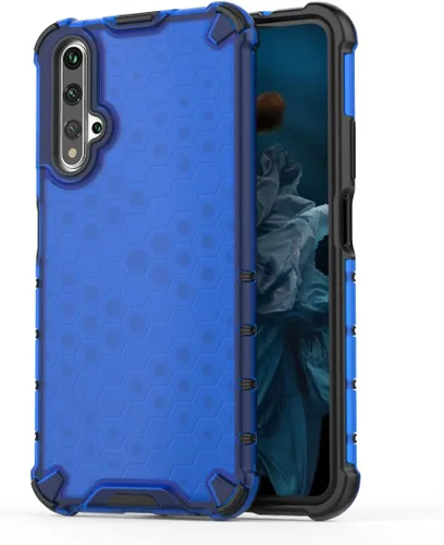 Vista 29 de Pzwoxukhov Funda compatible con Huawei Nova 3i, compatible con Huawei P Smart+ 2018 Honeycomb Anti-Drop Shock-Absorbing Case Negro