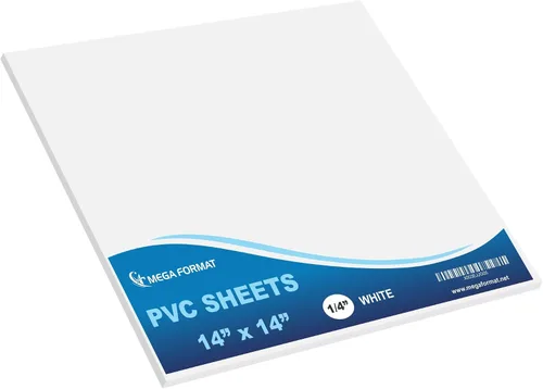 Vista 44 de Mega Format Hojas de plástico de PVC expandido – Hoja negra rígida de 5 x 7 pulgadas para manualidades, señalización y exhibiciones – Sintra Negro