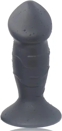 Vista 8 de Consolador de enchufe anal, disponible en 4 tamaños, tapón anal de silicona líquida, masaje de próstata, dilatador de ano, bola anal
