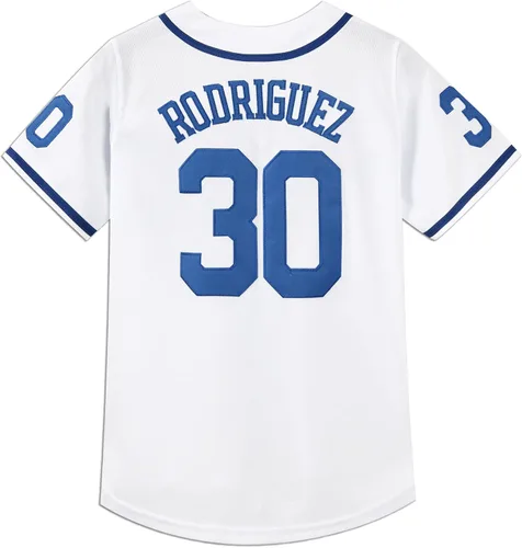 Vista 3 de Camiseta de béisbol para niños #30 bordada The Sandlot Benny The Jet Rodriguez de la película para niños XS-XL