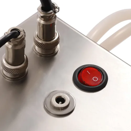 Vista 9 de Máquina de llenado de líquidos Máquina automática de llenado de tubos de botellas de líquido Llenadora de control digital de un solo cabezal