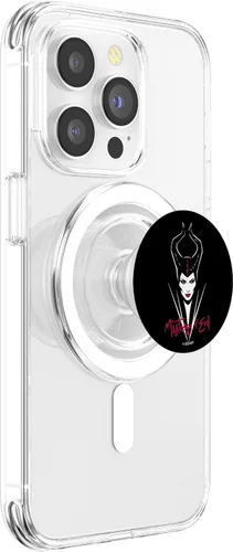 Vista 3 de Disney Maléfica Mistress Of Evil Retrato PopSockets MagSafe PopGrip para iPhone