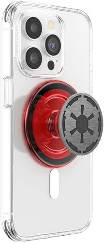 Vista 31 de PopSockets Agarre adhesivo para teléfono, soporte, soporte para teléfono, Star Wars - Millenium Falcon Aluminio