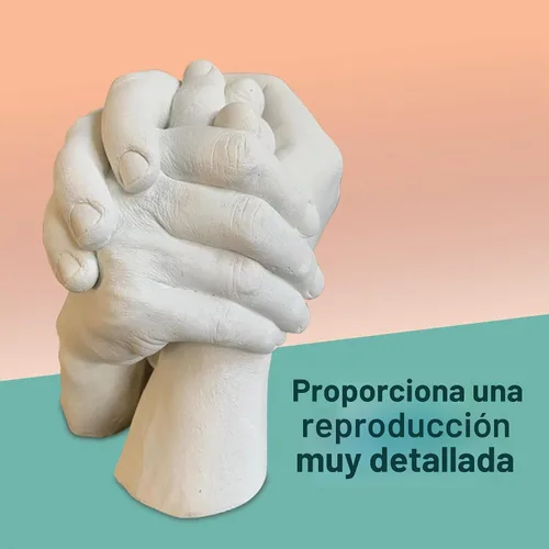 Vista 3 de Cavex CleverCast Alginato para moldeo de vida, material premium para moldeo de impresión, 500 gramos