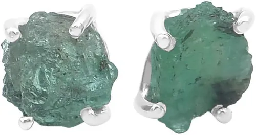 Vista 2 de Starborn Creations - Pendientes de piedra preciosa rugosa