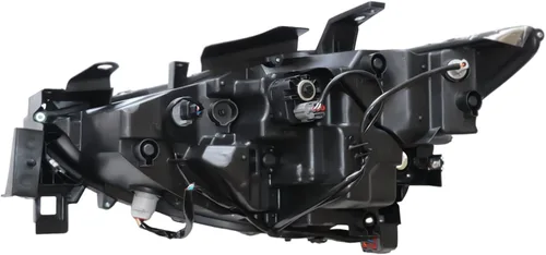 Vista 7 de Conjunto de faros delanteros LED halógenos para Mazda CX-5 CX5 2017-2021, para Mazda Cx-5 Cx5 2017 2018 2019 2020 2021, lente transparente