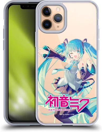 Vista 72 de Head Case Designs Licencia Oficial Hatsune Miku Gráficos Lindos Carcasa de Gel [Protección de Grado Militar] Compatible con Apple iPhone 7