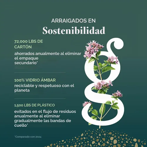 Vista 9 de Gaia Herbs Aceite de orégano - Suplemento de apoyo inmunológico y antioxidante para ayudar a mantener el bienestar general - con aceite de orégano