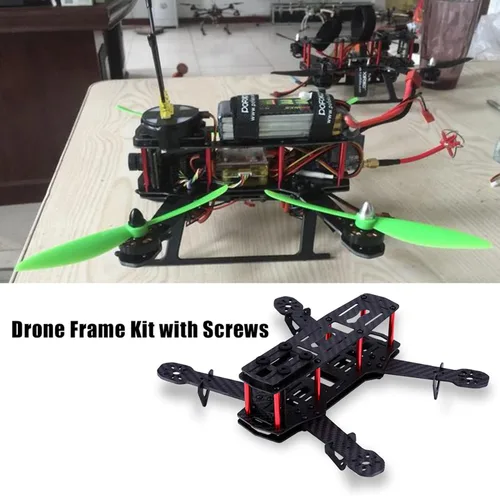 Vista 2 de 250MM Quadcopter FPV Avión Drone Frame Kit RC Accesorios para QAV250 Mobile Machine Rack (fibra de carbono)