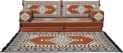 Vista 77 de arabicsofa Sofá de piso árabe Jalsa - Sofá tradicional hecho a mano para sala de estar