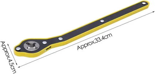 Vista 4 de Llave de trinquete para ahorro de mano de obra, llave de trinquete de mango largo, llave de trinquete de ahorro de mano de obra para reparación