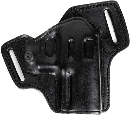 Vista 2 de Taurus TS9 0.354 in Combat Master Owb Funda de pistola de cuero para hombres y mujeres