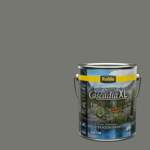 Vista 148 de Rodda Paint CASCADIA XL - Pintura satinada exterior e imprimación en uno, 1 galón, hoja de aloe