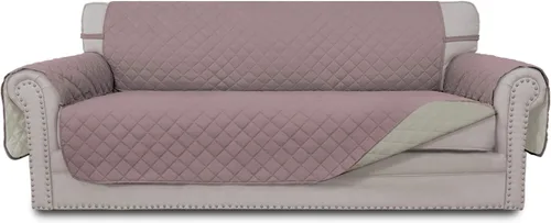 Vista 70 de Easy-Going - Funda reversible para sofá, resistente al agua, con varillas de espuma y correas elásticas, protector de muebles para mascotas y perros