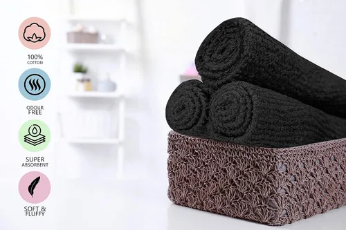 Vista 3 de Juego de 24 trapos de cocina de 16 x 19 pulgadas, 100 % algodón, absorbente, para cocina, trapos de limpieza para restaurantes