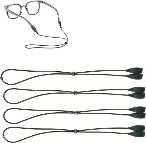 Vista 20 de Correa ajustable para gafas, diseño elástico y elástico, adecuado para gafas de miopía, lentes de sol, gafas deportivas