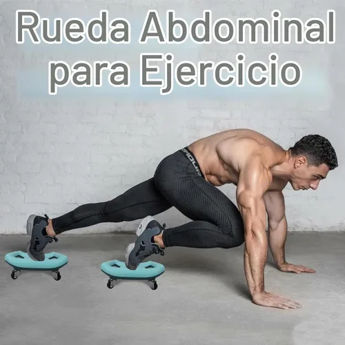 Vista 6 de Core Coaster - Equipo de máquina de entrenamiento de abdominales abdominales, ejercicio de rueda abdominal para gimnasio en casa, entrenador