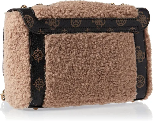 Vista 4 de GUESS Solapa cruzada siempre convertible, Moka Multi