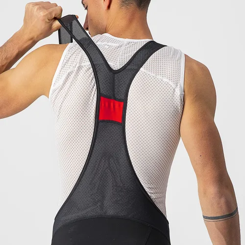 Vista 4 de Castelli Pantalón corto de ciclismo Endurance 3 para ciclismo de carretera y grava, L
