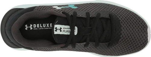 Vista 5 de Under Armour Charged Pursuit 3 - Tenis de correr para mujer Negro