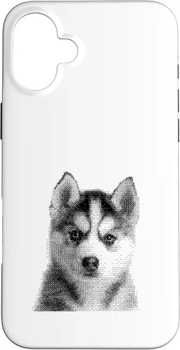 Vista 22 de Cute Siberian Husky for Dog Mom and Paw Parents Case for iPhone 16