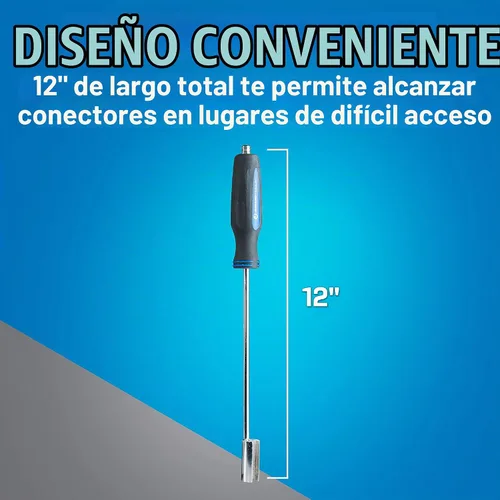 Vista 2 de Jonard Tools RF-12 Extra Force F Conector herramienta, 12 pulgadas de longitud