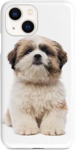 Vista 23 de Inspired Cases - Funda compatible con iPhone Xs Max - Funda protectora con textura 3D para Apple iPhone Xs Max - Shih Tzu