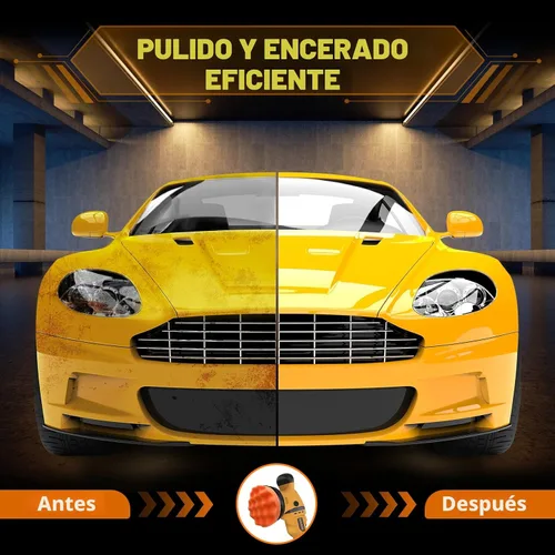 Vista 6 de VERVEWAVE Kit de pulidor inalámbrico para batería Dewalt de 20 V (sin batería), pulidor orbital de coche de 6 pulgadas, velocidad variable de 1800 a