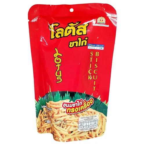 Vista 3 de Lotus Doakbua Thai Biscuit Stick Snack (paquete de 6, total de 11.64 onzas), 1.94 oz.