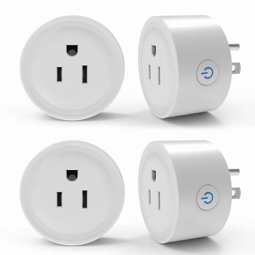 Vista 9 de Enchufe inteligente WiFi Compatible con Alexa y Google Home Enchufe WiFi para control remoto y temporizador y función de programación No