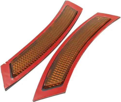 Vista 3 de 2 unidades para E92 E93 Serie 3 2P 2007-2013, reflector de parachoques delantero lateral con lente ámbar
