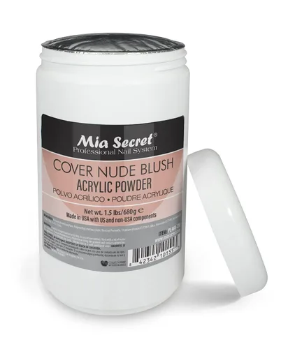 Vista 4 de Mia Secret - Polvo acrílico Cover Nude Blush de 1.5 libras