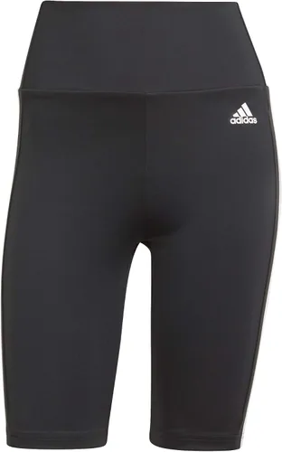 Vista 6 de adidas Mallas deportivas de tiro alto diseñadas para mujer Negro-blanco