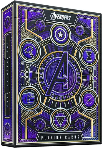 Vista 10 de theory11 Cartas de juego Avengers Edición Verde Premium - Juego de cartas de Marvel Studios de The Infinity Saga